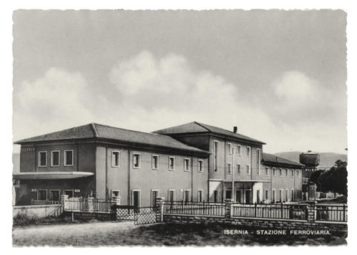 Isernia, stazione ferroviaria, anni 60