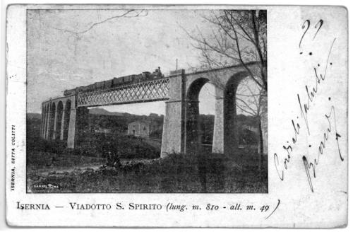 Isernia, viadotto Santo Spirito in ferro