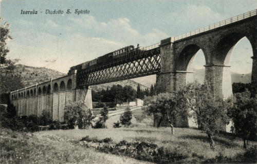 Isernia, viadotto Santo Spirito in ferro