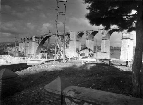 Isernia, viadotto Santo Spirito in fase di ricostruzione