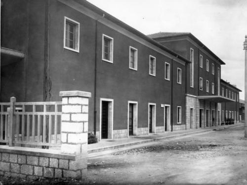 Isernia, stazione ferroviaria, anni 60