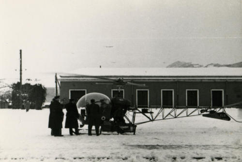 Isernia, stazione ferroviaria, anni 50