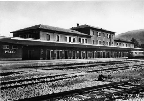 Isernia, stazione ferroviaria, anni 60