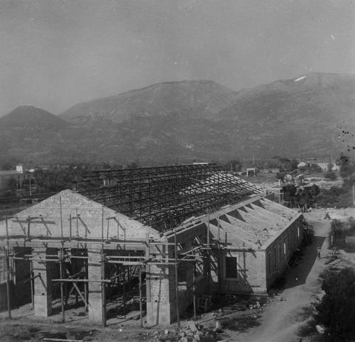 Isernia Anni 50, Rimessa Locomotive, Ricostruzione