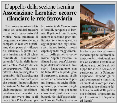 Quotidiano del Molise - 7 ottobre 2011