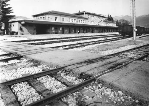 Isernia, stazione ferroviaria, anni 70